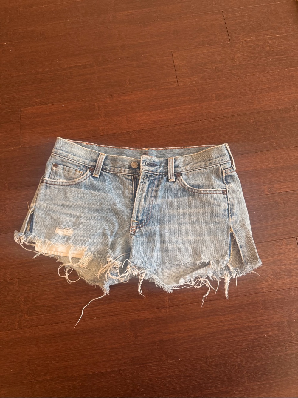 7 For All Mankind vintage distressed shorts